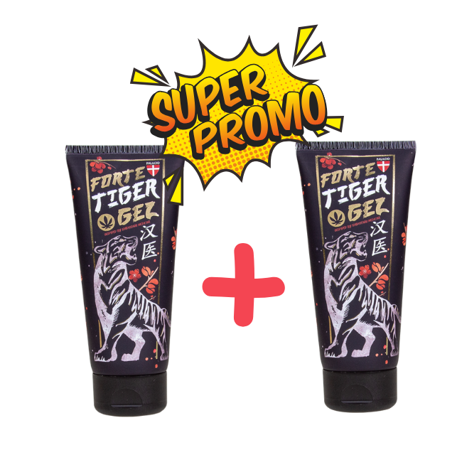Pachet Promotional 2 x Puterea Tigrului – TIGER POWER | Gel de Masaj Antireumatic cu 11 Ingrediente din Medicina Tradițională Chinezească – 175 ml